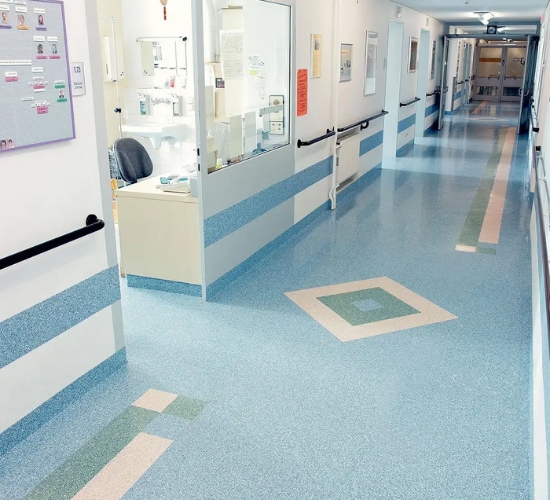 Vinyl Flooring in ICU